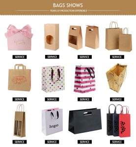 1 - Biodegradable Candy Gift Package Bag Flat Kraft Paper Bag for Packaging Custom Logo Printed Cookies Brown Hot Stamping Accept - description