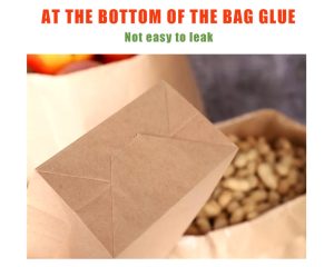 Paper Bags manufacturing Grease Proof Parchment Glassine Wax Packaging Bag for Sandwich Cookie Pastry Food Snack - description - 9