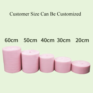 30cm heart shaped bubble packing wrap plastic packaging wrapping bubble poly air film paper rolls bubble cushioning wrap