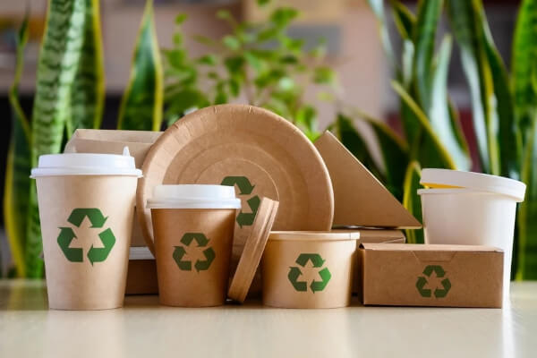 environmental benefits of biodegradable and compostable materials
