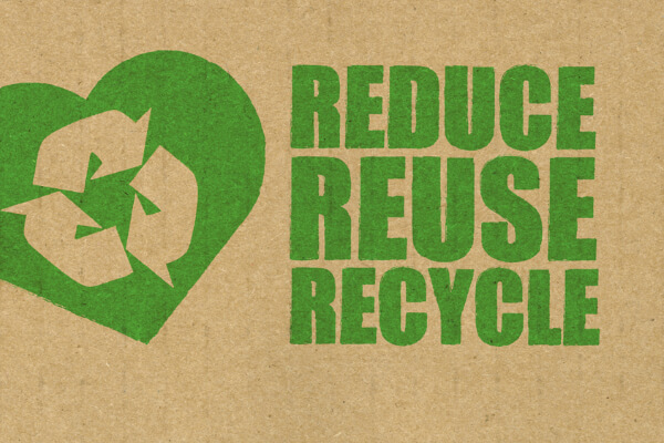 papieren zakken recyclebaar en herbruikbaar